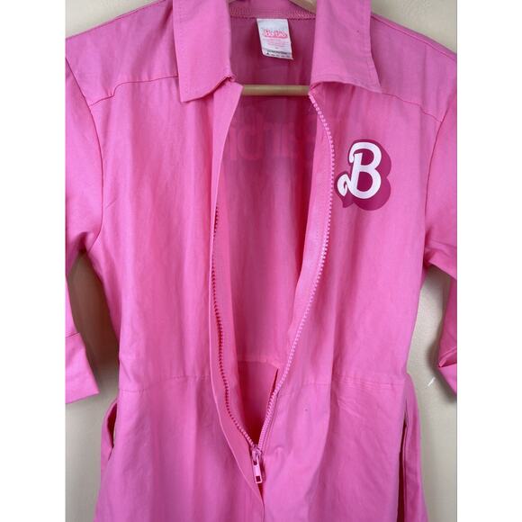 Barbie Girls Pink Power Jumpsuit Spirit Halloween Costume Size M - Picture 7 of 15